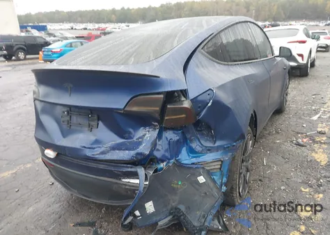 2021 Tesla Model Y Long Range Dual Motor All-Wheel Drive z USA, uszkodzony, nr VIN 5YJYGDEEXMF255725